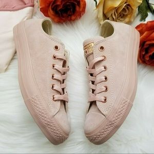 🙈Authentic Blush gold converse 🙈